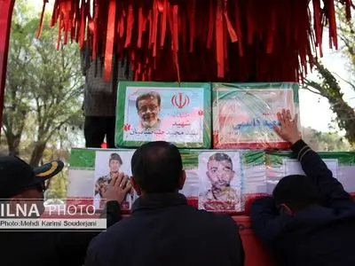 دومین مراسم تشییع شهدا جنایت آمریکایی - صهیونی در اصفهان