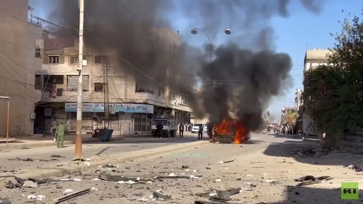 انفجار یک خودرو در القامشلی سوریه