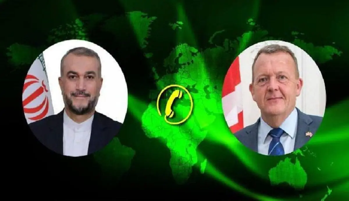 أمیر عبداللهیان ونظیره الدنمارکي یبحثان العلاقات الثنائیة