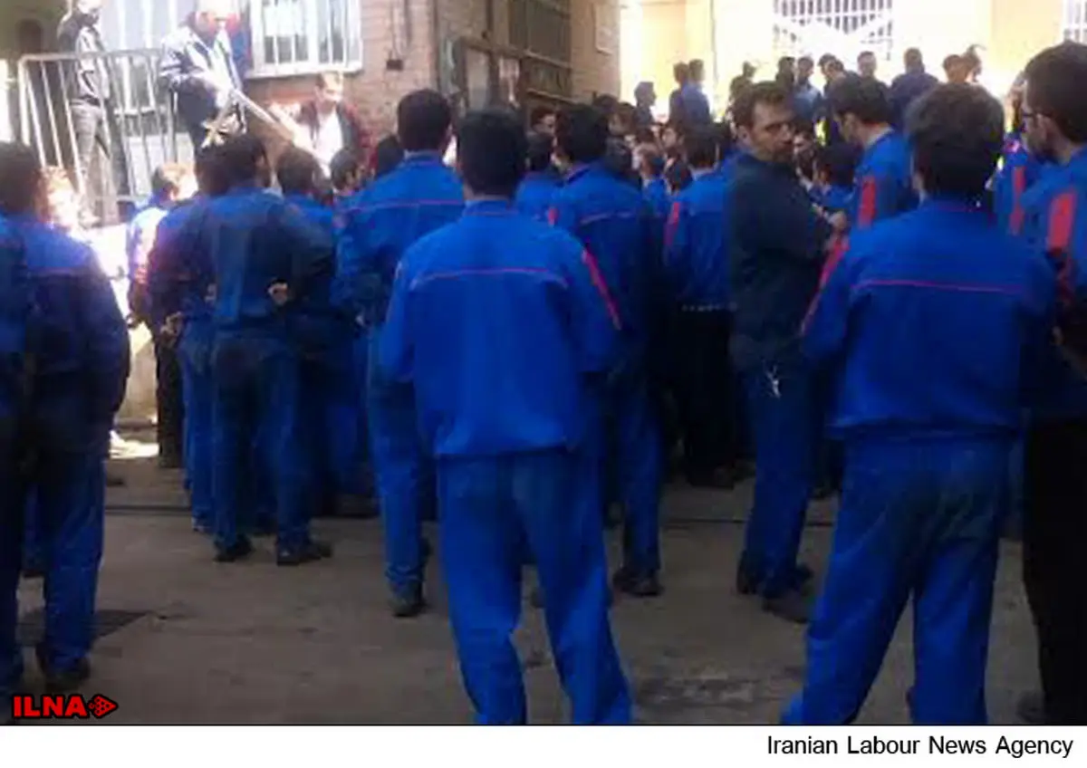 کارگران رجاء به تاخیر ۲ ماهه در پرداخت حقوق اعتراض کردند