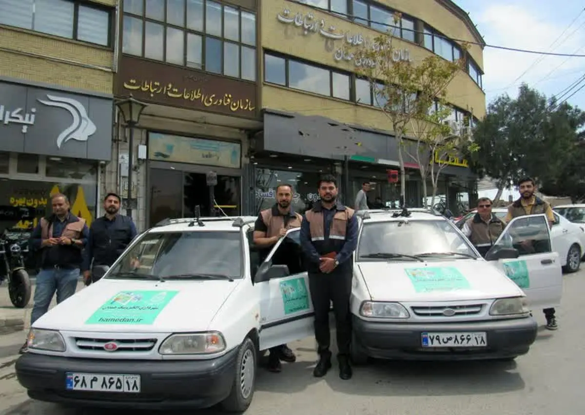 پایان عملیات تصویربرداری سهبعدی و ۳۶۰ درجه معابر شهرهمدان