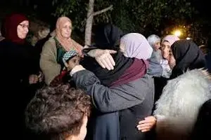 لحظه پایان کابوس وحشتناک اسیر فلسطینی