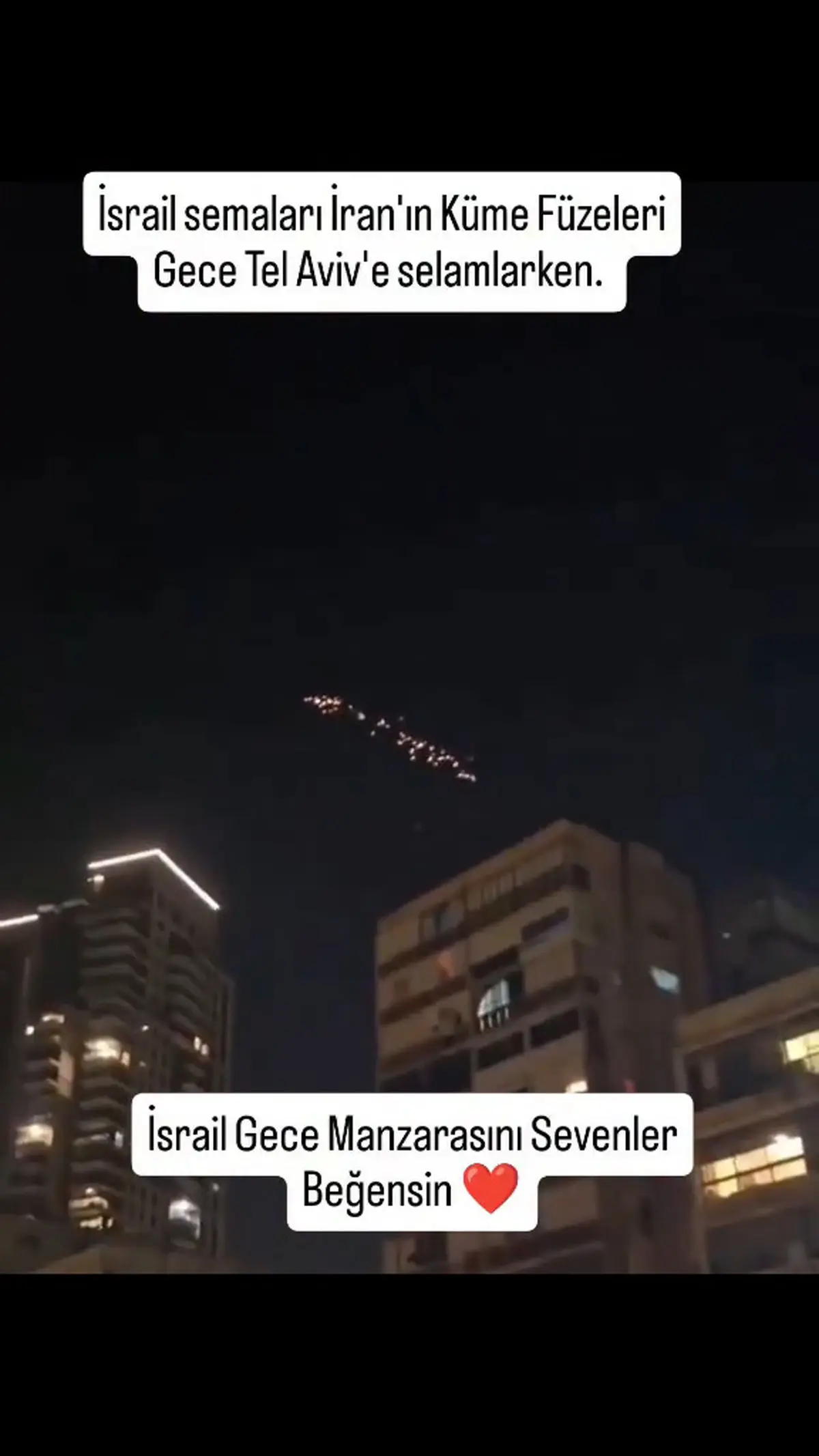 تصاویری از غرش موشک‌های ایرانی بر آسمان سرزمین‌های اشغالی + فیلم