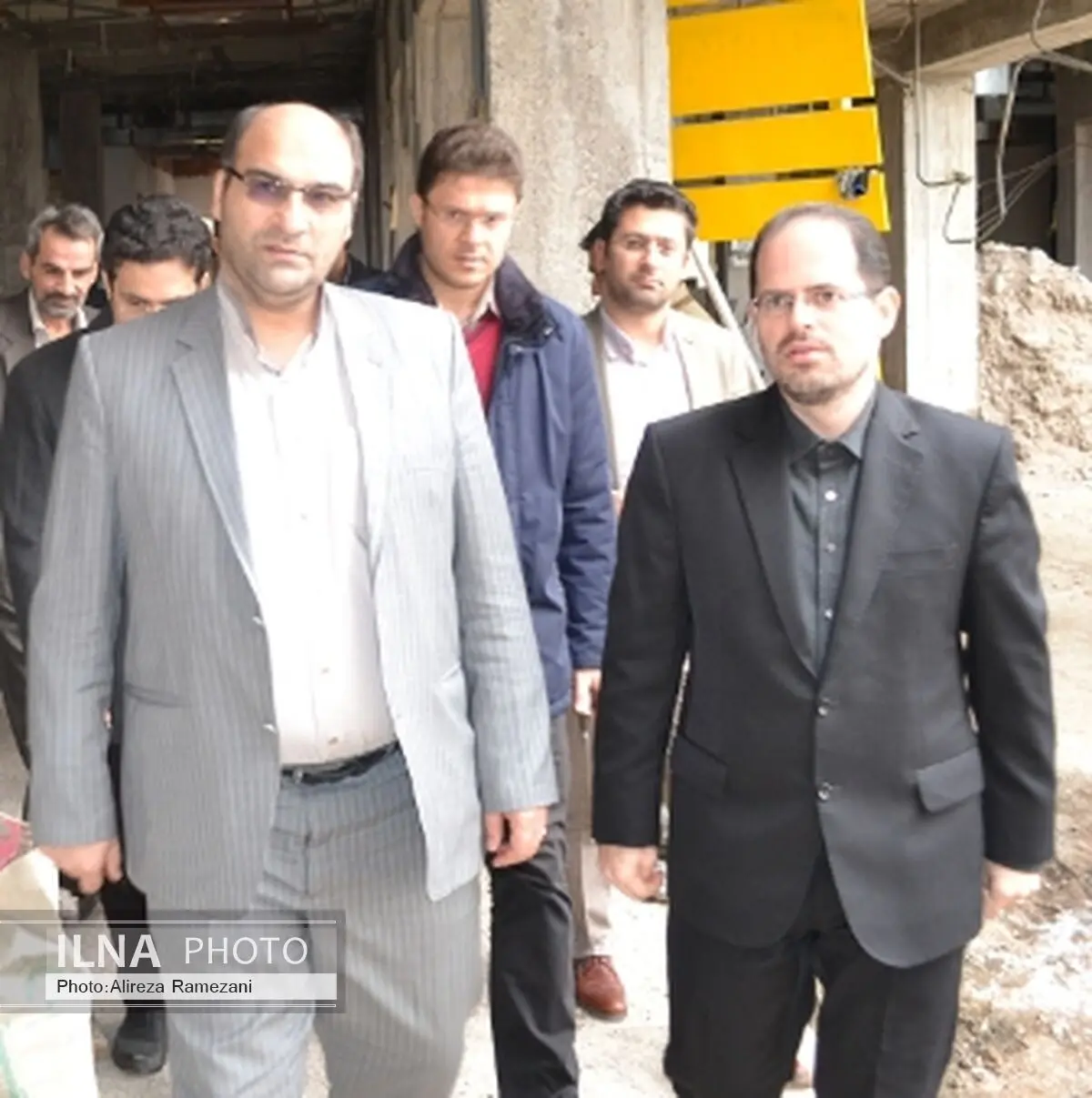 بازدید مدیرکل دیوان محاسبات گیلان از روند ساخت ساختمان کسب و کار در گیلان