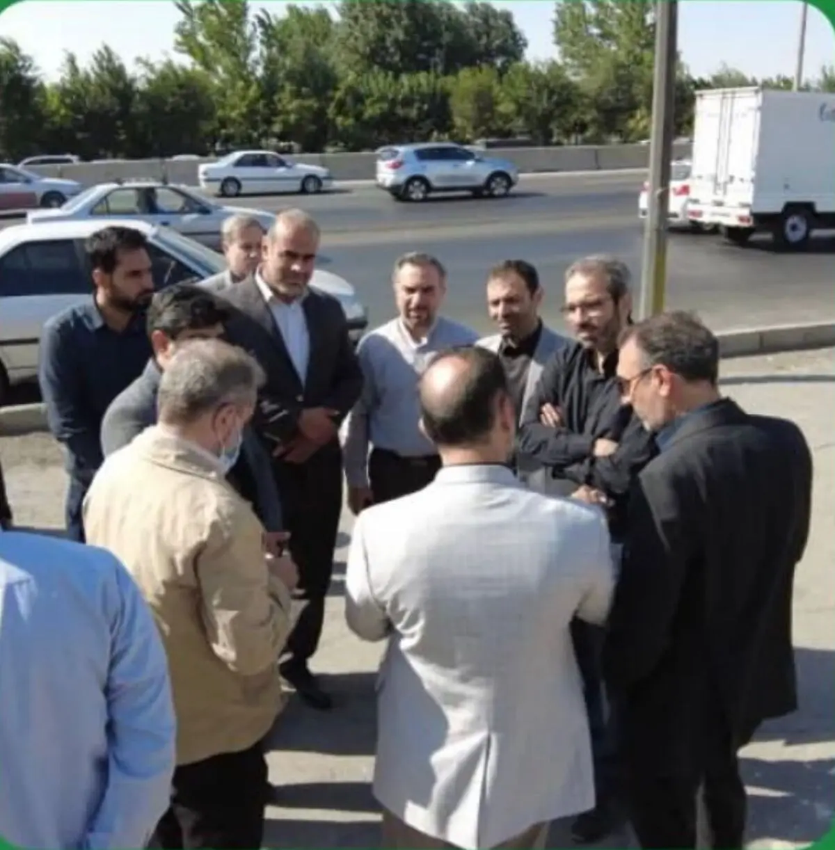 مشکلات موجود در حاشیه اتوبان کرج تهران بررسی شد 