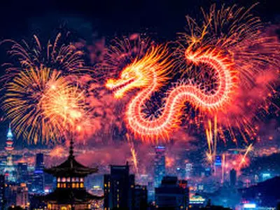 سنگ تمام چینی ها برای آغاز سال نوی میلادی + فیلم