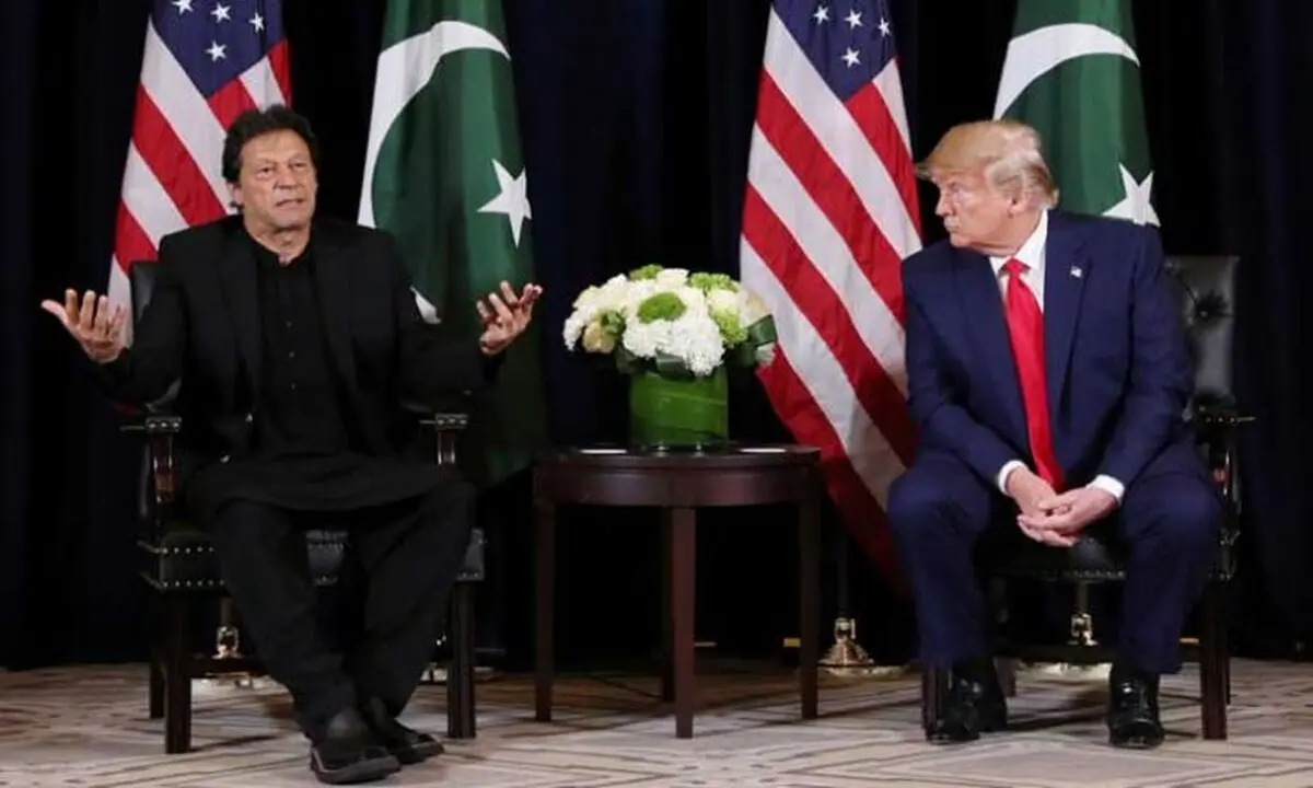 درخواست کمک عمران خان از ترامپ در موضوع کشمیر و مذاکرات صلح طالبان