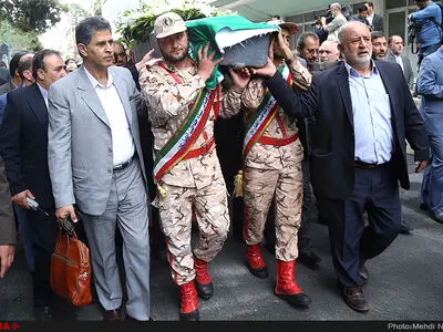 مراسم تشییع پیکر حسین زاده نماینده منتخب مراغه