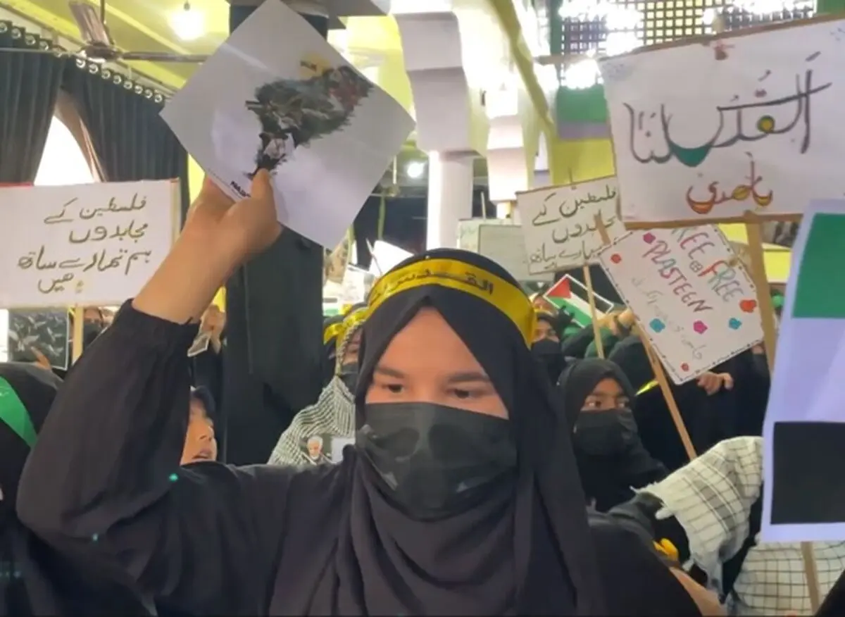 برگزاری راهپیمایی روز جهانی قدس در کشمیر