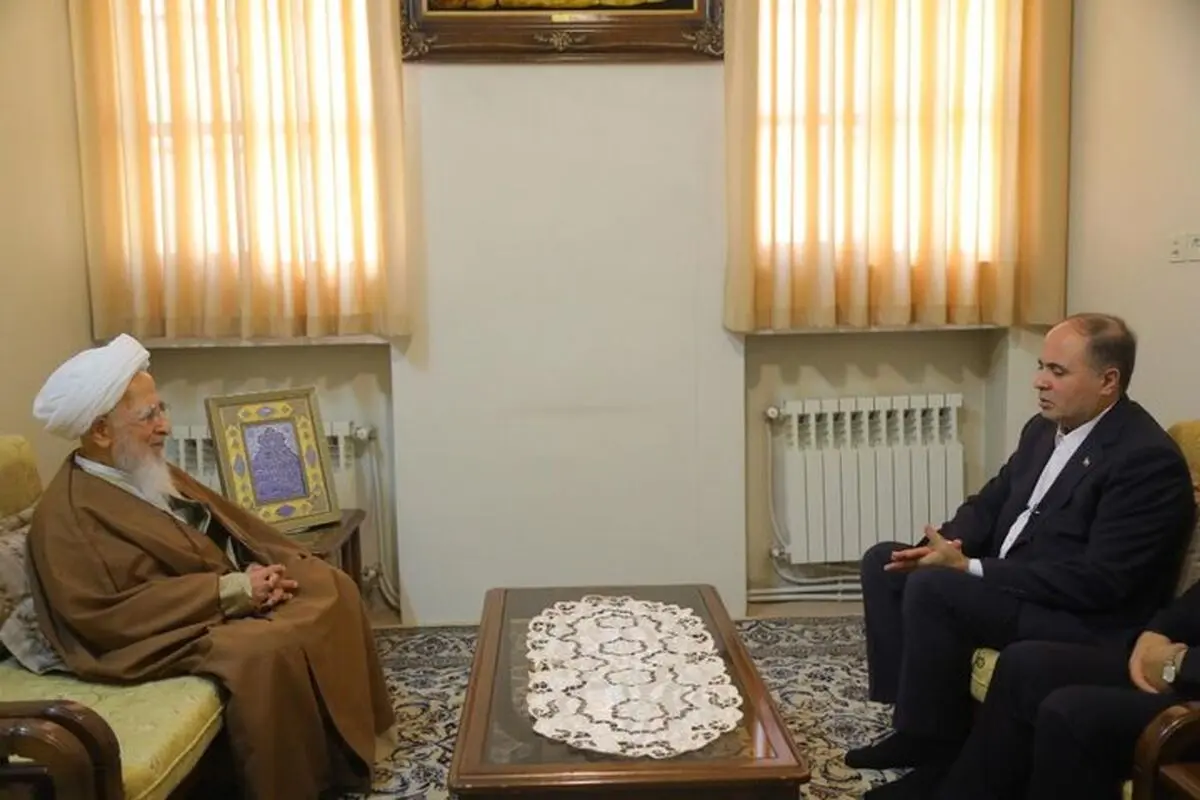 وزیر جهاد کشاورزی با آیت‌الله جوادی آملی دیدار کرد

