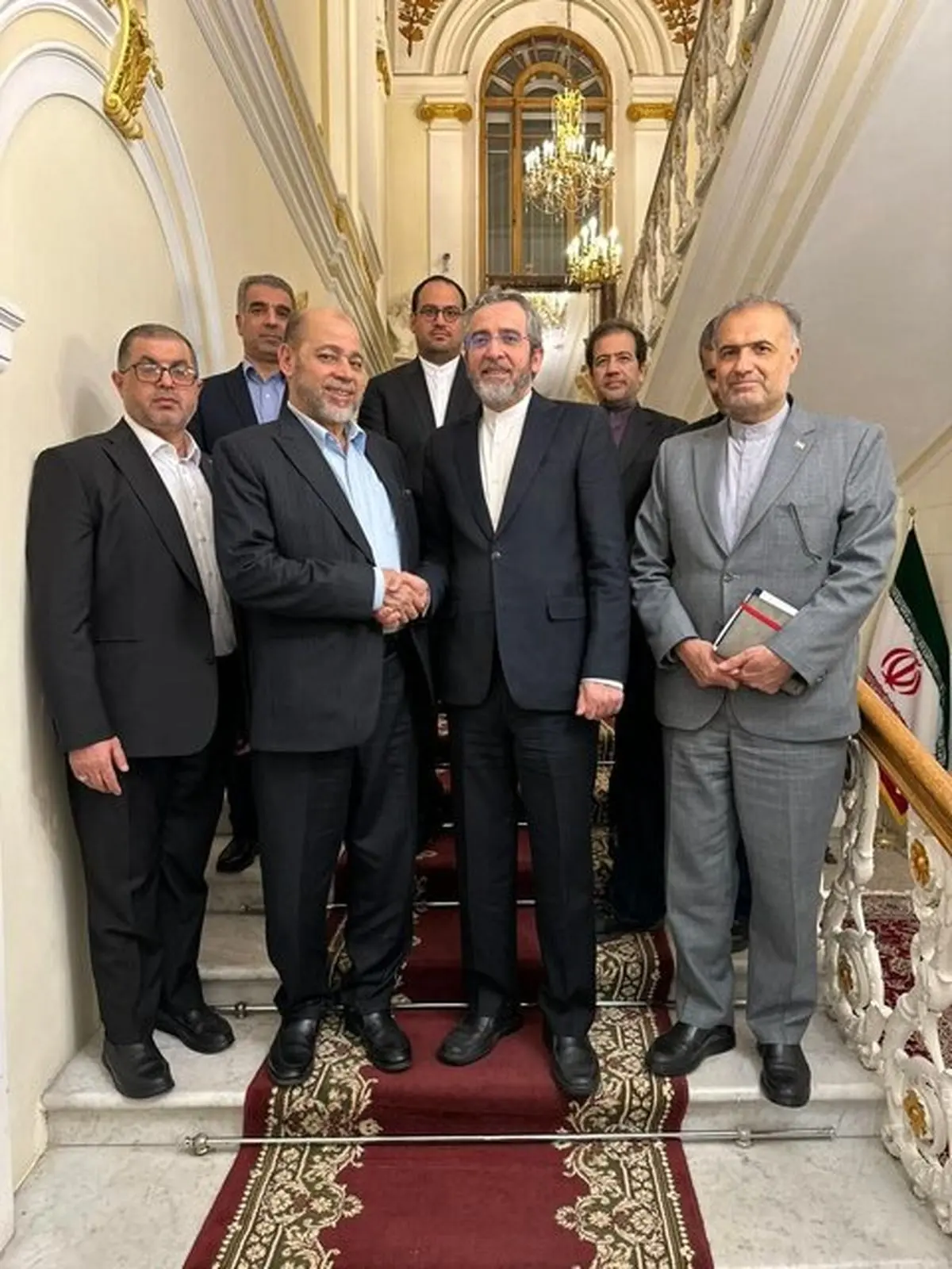 دیدار باقری با یک مقام ارشد حماس در مسکو