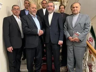 دیدار باقری با یک مقام ارشد حماس در مسکو