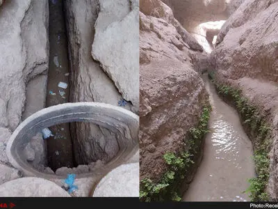 تداوم حیات سرو کهنسال ابرکوه در گرو بقای قنات تاریخی نبادان/دخل و تصرف در آثار ثبت ملی ممنوع است