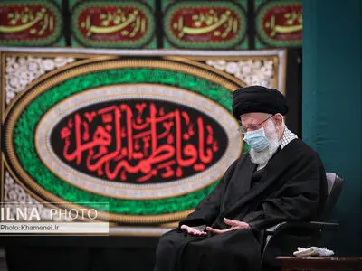 عزاداری شام شهادت حضرت زهرا (سلام‌الله‌علیها) در حسینیه امام خمینی