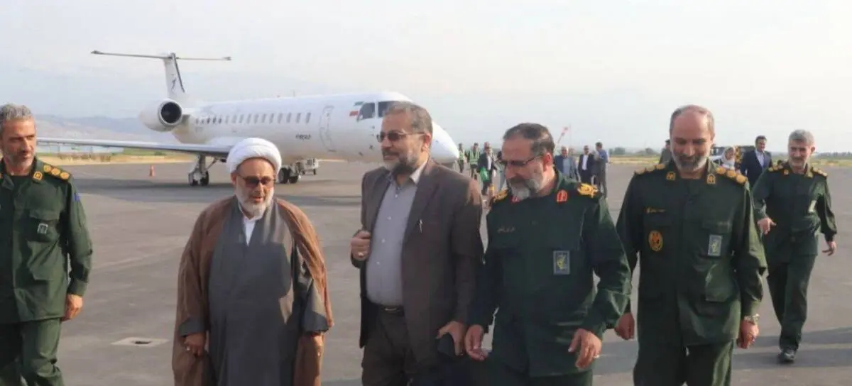 رییس سازمان بسیج مستضعفین کشور وارد گلستان شد