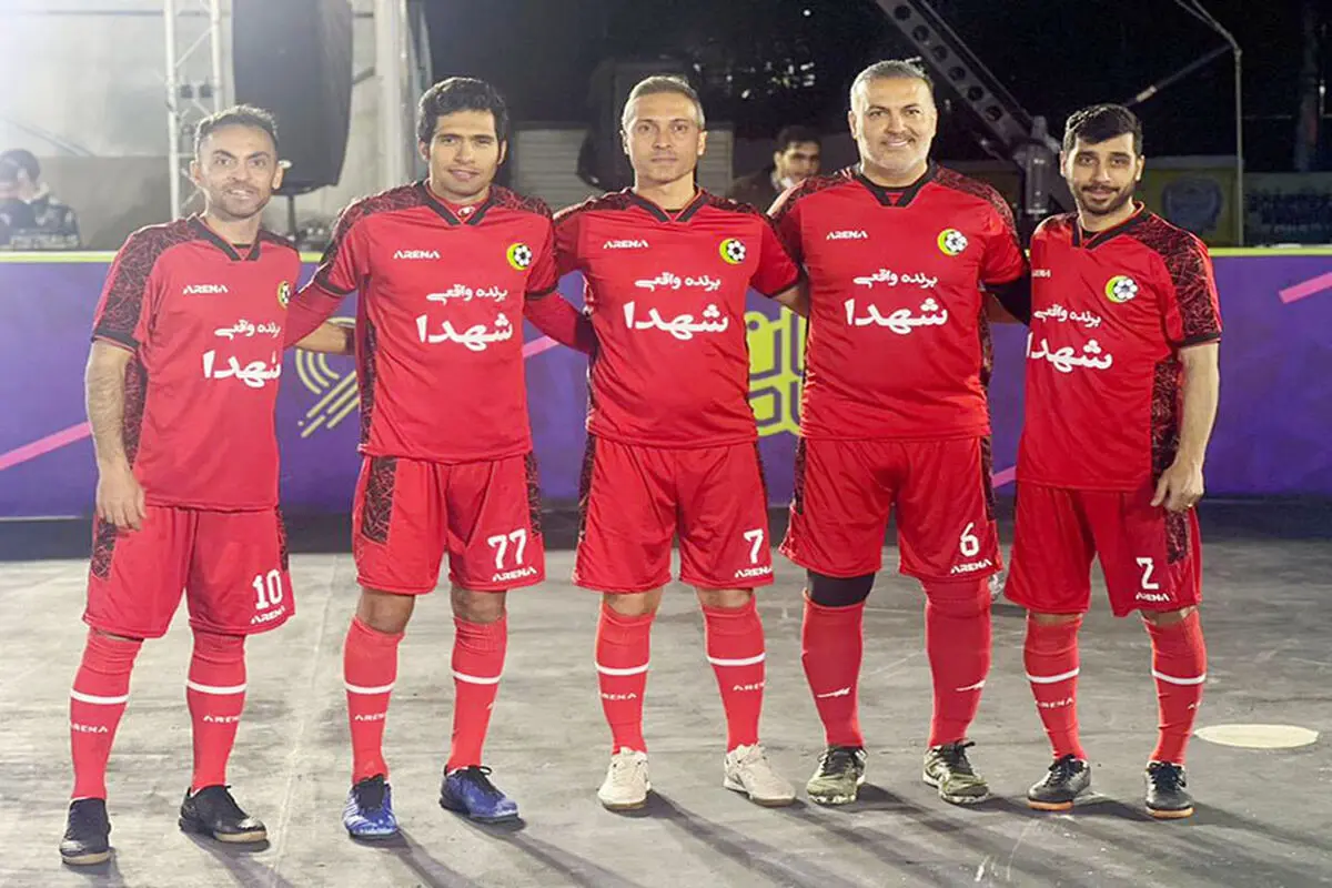 نایب قهرمانی پیشکسوتان پرسپولیس در مسابقات گل کوچک جام رمضان
