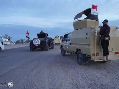 عملیات امنیتی الحشد الشعبی و پلیس عراق در کرکوک
