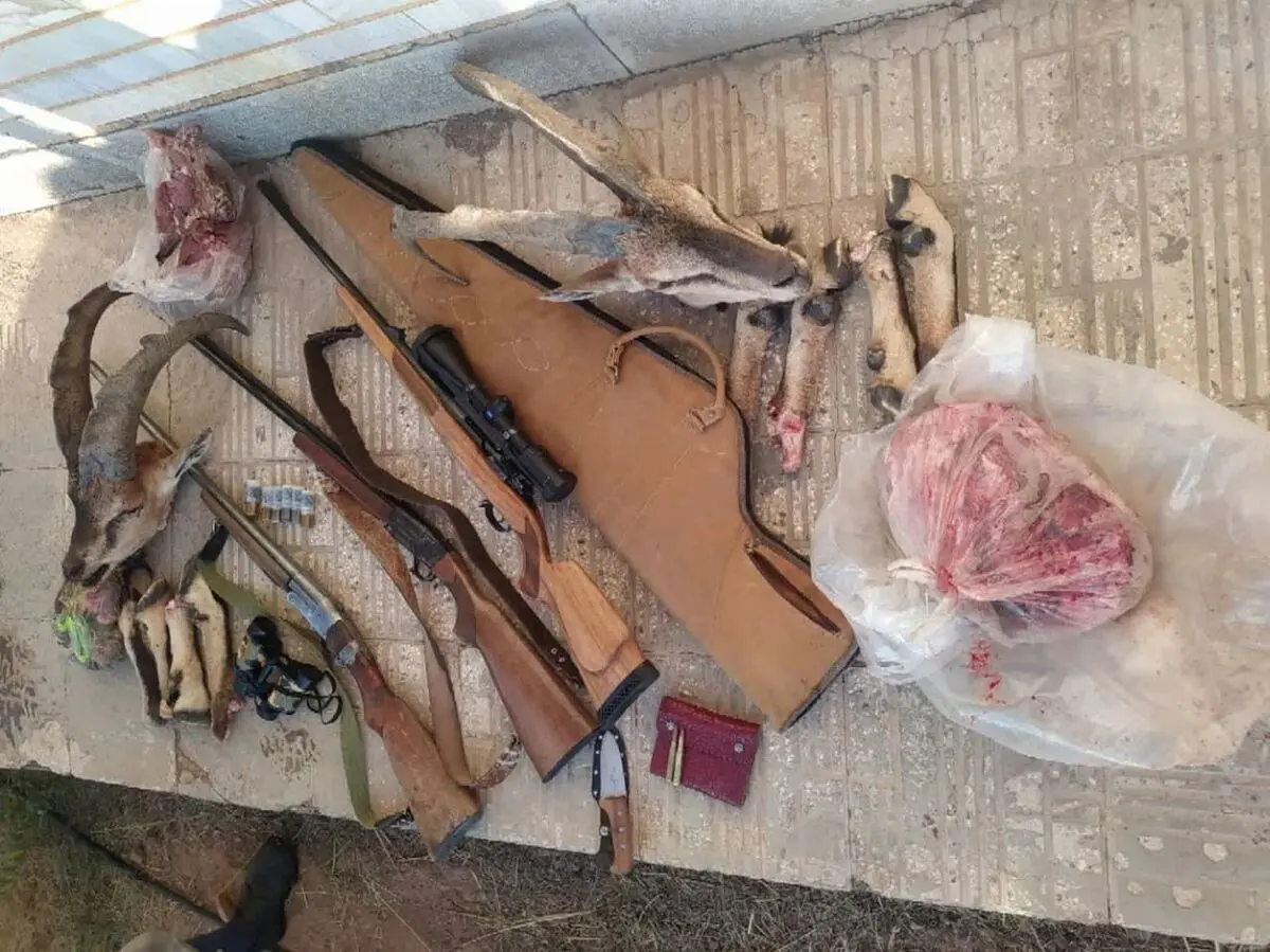 چهارمین گروه متخلف شکار غیرمجاز در شهرستان دلیجان منهدم شد