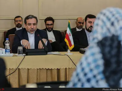 گزارش تصویری سومین دور مذاکرات عالی‌رتبه سیاسی ایران و اتحادیه اروپا در تهران