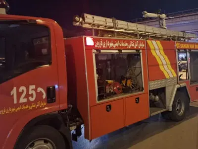حریق انبار کارتن در قزوین مهار شد