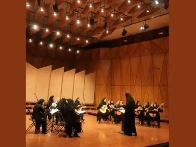 آیین پایان سال تحصیلی هنرجویان هنرستان موسیقی دختران تهران