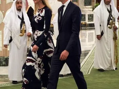 ایوانکا ترامپ و همسرش در عربستان(عکس)