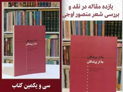 سی‌و‌یکمین اثر محمدرضا خالصی در حوزه نقد ادبی معاصر منتشر شد