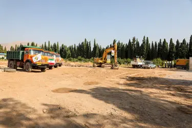 باغ جنت در محاصره سازه‌ها/ اعتراض شهروندان شیرازی به واگذاری باغ