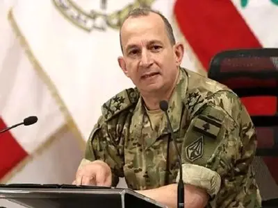 سفر فرمانده ارتش لبنان به عربستان سعودی
