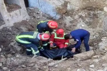 مرگ دو کارگر ساختمانی بر اثر ریزش آوار