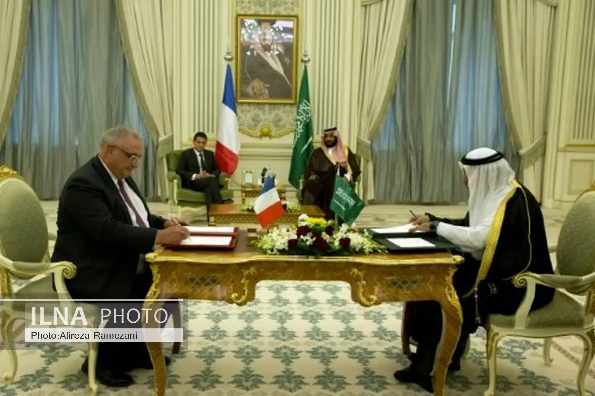فرانسه قراردادی به ارزش ۱۰ میلیارد یورو با عربستان امضا کرد