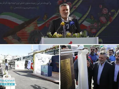 مخازن ذخیره سازی قیر در آبادان افتتاح شد
