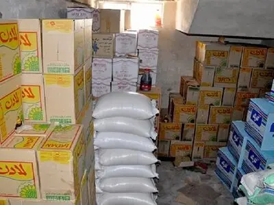 انبار احتکار کالاهای کم‌یاب و اساسی در شهرستان تفرش کشف شد