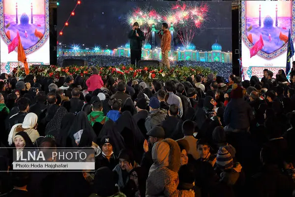 شب نیمه شعبان مسجد مقدس جمکران قم