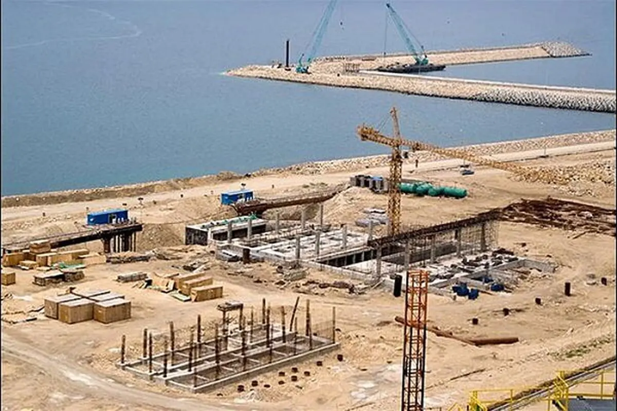 پیشرفت ۵۲ درصدی طرح ایران ال‌ان‌جی