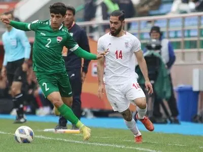 ویدیو: گل اول جوانان عراق به ایران توسط علی جاسم