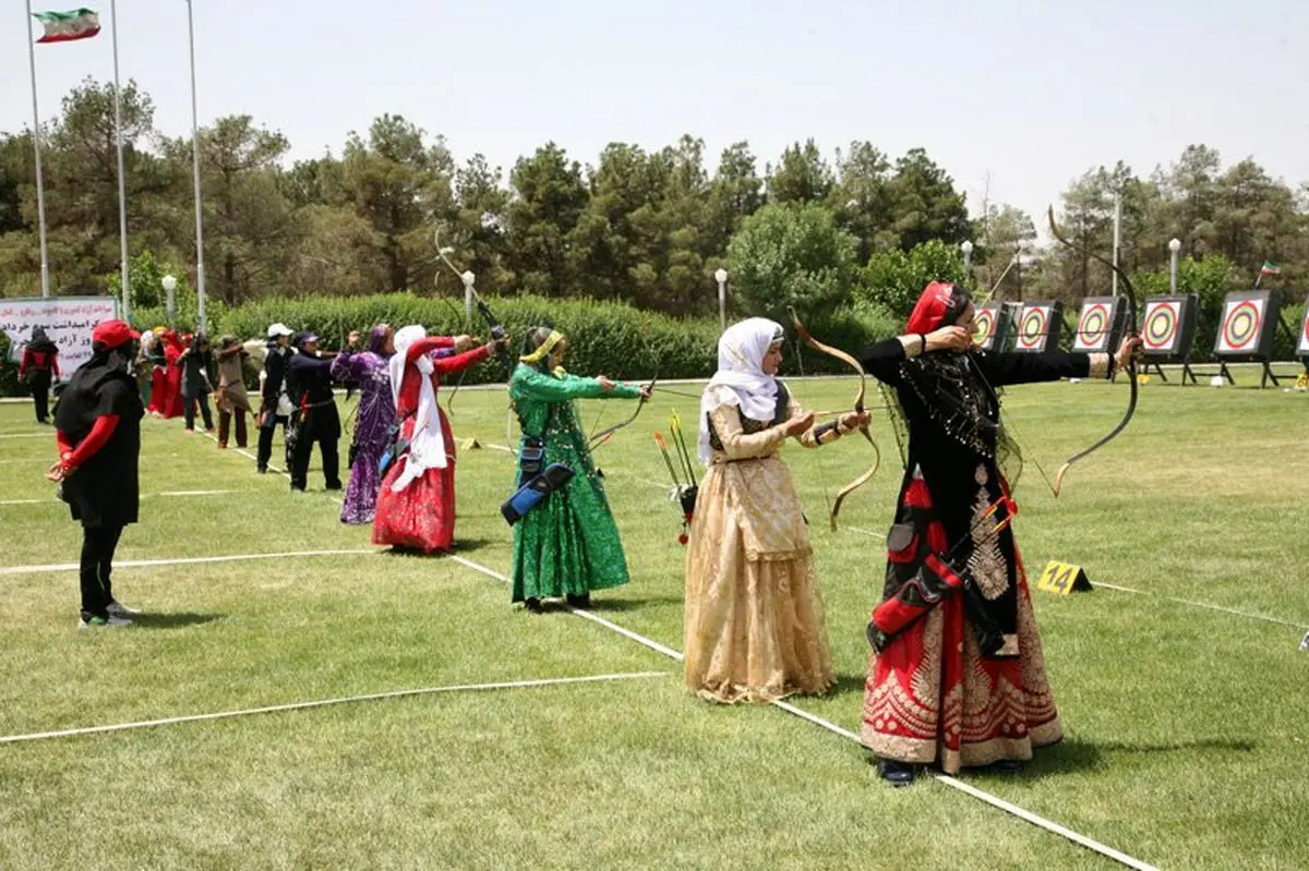 شروع مسابقات  بین المللی تیراندازی با کمان سنتی با حضور هفت کشور 