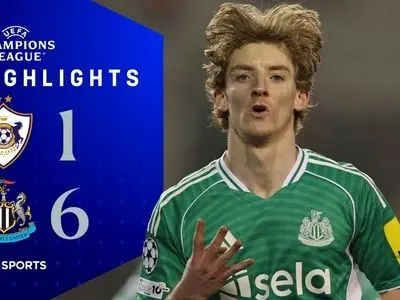 ویدئو: خلاصه بازی قره باغ 1-6 نیوکاسل