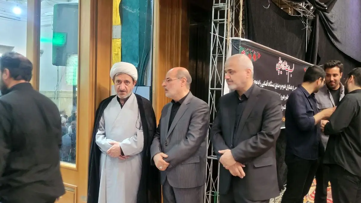 برگزاری مراسم گرامیداشت شهدای حمله رژیم صهیونیستی به زندان اوین + تصاویر