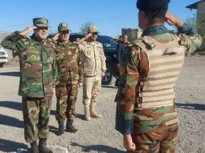 فرمانده نیروی زمینی ارتش از مرزهای شمال‌شرق کشور بازدید کرد