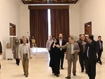 بازدید رئیس سازمان میراث‌فرهنگی از مراحل چیدمان صنایع‌دستی در پاویون جمهوری فرودگاه مهرآباد
