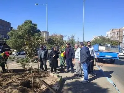 پایش تخصصی فضای سبز در قالب برنامه فصلی شهرداری تبریز