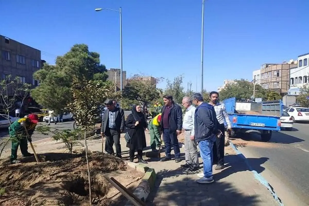 پایش تخصصی فضای سبز در قالب برنامه فصلی شهرداری تبریز