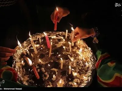 تصاویری از آیین چهل منبر در شب عاشورای حسینی در گرگان