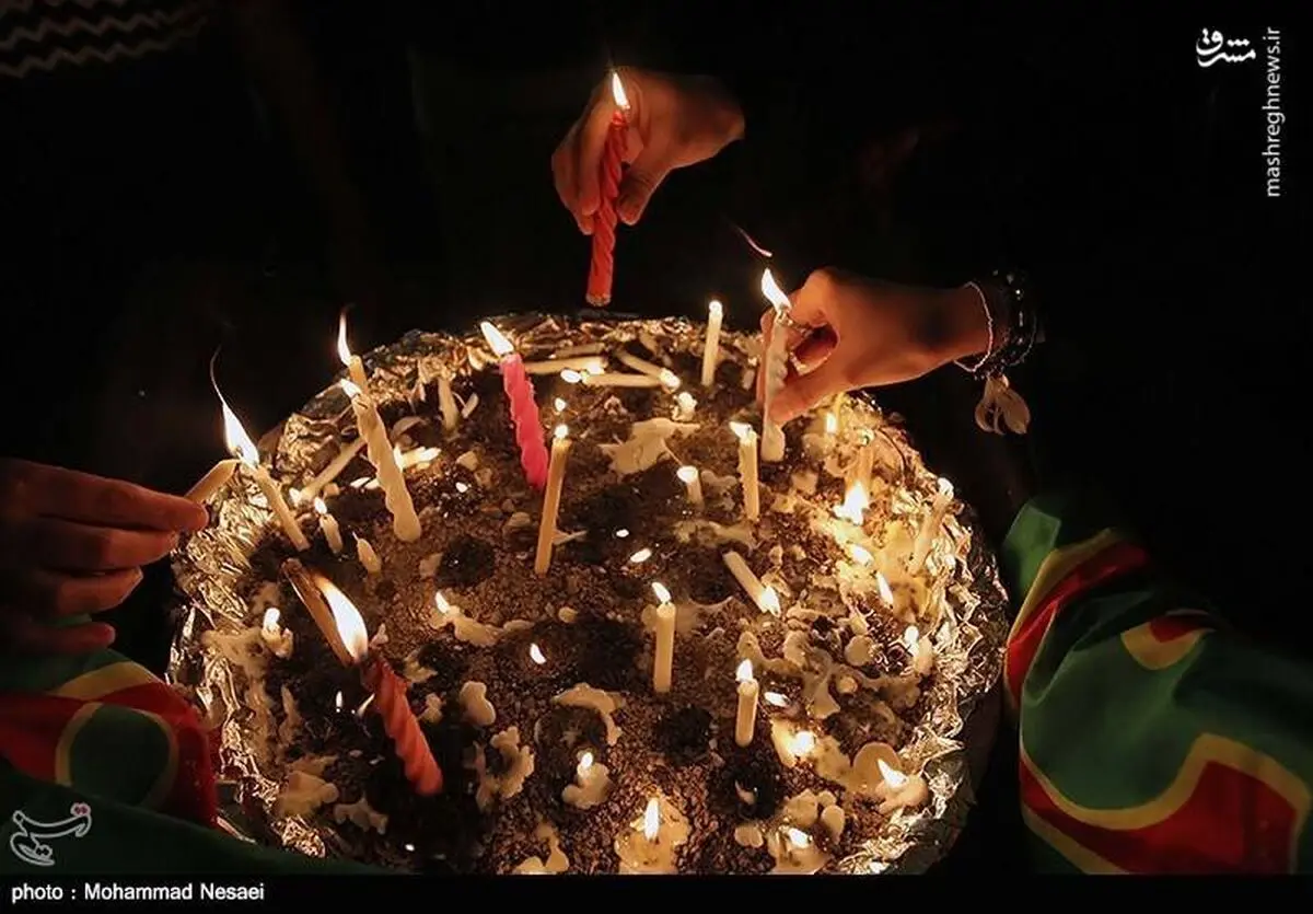 تصاویری از آیین چهل منبر در شب عاشورای حسینی در گرگان