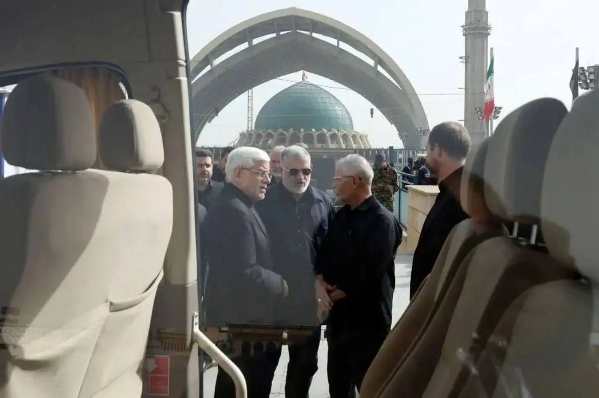 بازدیدمعاون اول رئیس‌جمهور با همراهی معتمدیان از روند آماده‌سازی مصلی تهران