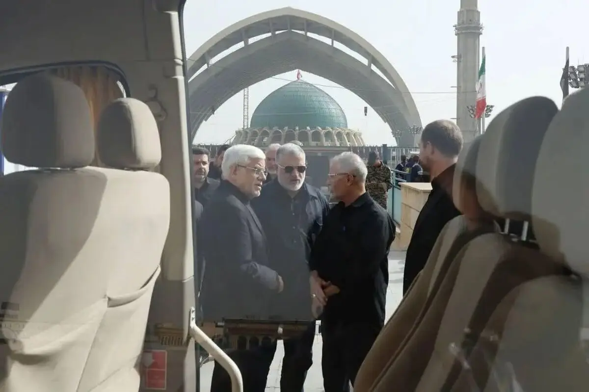 بازدیدمعاون اول رئیس‌جمهور با همراهی معتمدیان از روند آماده‌سازی مصلی تهران