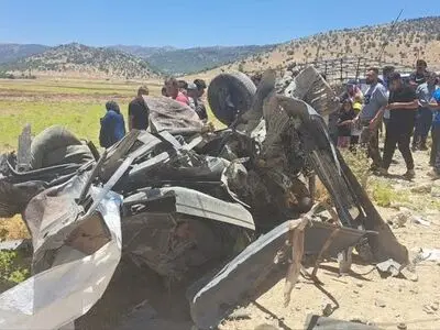 دستور بازداشت راننده تریلر تصادف مرگبار یاسوج صادر شد/ تعداد گشته شدگان به شش نفر رسید