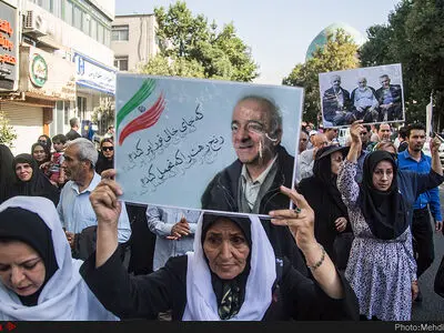 مراسم تشییع پیکر محمد بسته‌نگار
