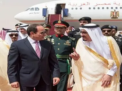 رئیس‌جمهوری مصر وارد عربستان شد